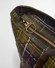 Load image into Gallery viewer, BARBOUR WETHERHAM QUILTED TARTAN BAG