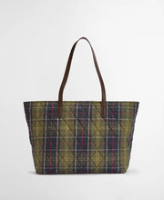 Load image into Gallery viewer, BARBOUR WETHERHAM QUILTED TARTAN BAG