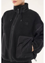 Load image into Gallery viewer, P.E NATION LENNON SHERPA JACKET BLACK
