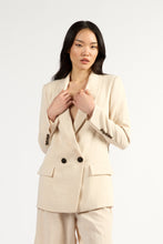 Load image into Gallery viewer, TUESDAY LONGLINE BLAZER OYSTER