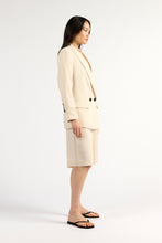 Load image into Gallery viewer, TUESDAY LONGLINE BLAZER OYSTER