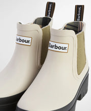 Load image into Gallery viewer, ARRIVING 21.05.26 | BARBOUR HALTON CHELSEA WELLY LIGHT OAK/BLEACHED OLIVE