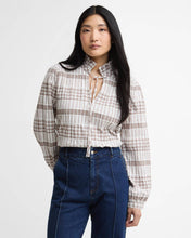 Load image into Gallery viewer, BARBOUR HINTON TOP SAND/WHITE GINGHAM