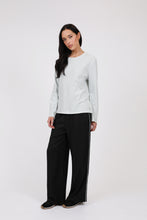 Load image into Gallery viewer, MARLOW LEGION SIDE STRIPE PANT BLACK/WHITE
