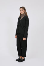 Load image into Gallery viewer, MARLOW LINGE TAPERED PANT BLACK