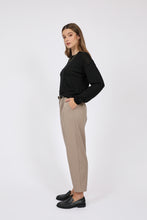 Load image into Gallery viewer, MARLOW LIGNE TAPERED PANT ECRU