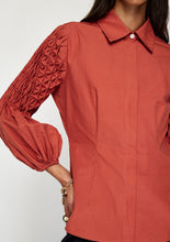 Load image into Gallery viewer, ALIX BLOUSE CRANBERRY