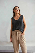 Load image into Gallery viewer, MARLOW LUMI TANK BLACK
