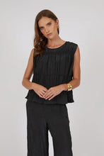 Load image into Gallery viewer, MARLOW LUMI TOP BLACK
