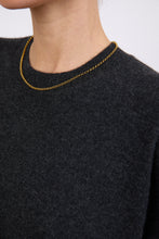 Load image into Gallery viewer, MARLOW LUXE CASHMERE TEE SHADOW