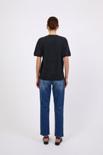 Load image into Gallery viewer, MARLOW LUXE CASHMERE TEE SHADOW