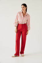 Load image into Gallery viewer, TUESDAY MARK SHIRT CHERRY STRIPE