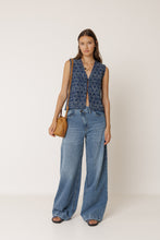 Load image into Gallery viewer, COMING SOON | INDI & COLD MIKA TOP INDIGO