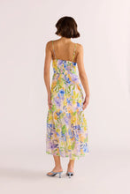 Load image into Gallery viewer, MINK PINK FABLE TIE MIDI DRESS PAINTERLY FLORAL