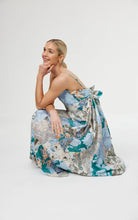 Load image into Gallery viewer, KINNEY MIA DRESS CYAN PATCHWORK