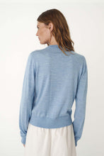 Load image into Gallery viewer, ROWIE MAEVE MERINO SPRING CARDI DKY MARLE