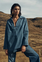 Load image into Gallery viewer, ROWIE MARCO DENIM TUNIC