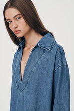 Load image into Gallery viewer, ROWIE MARCO DENIM TUNIC