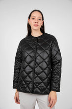Load image into Gallery viewer, MARLOW ALPINE QUILTED JACKET BLACK