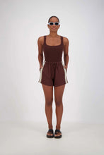 Load image into Gallery viewer, JASMINE ALEXA PANAREA SHORTS BROWN