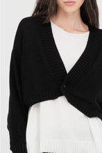 Load image into Gallery viewer, TAYLOR MOOD CARDI BLACK