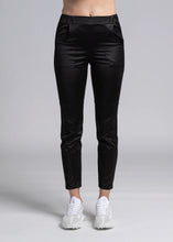 Load image into Gallery viewer, NES SATIN SECTION PANT BLACK