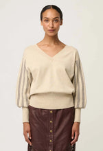 Load image into Gallery viewer, ONCE WAS ELSIE KNIT CREAM BRAID
