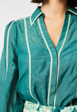 Load image into Gallery viewer, ONCE WAS PISCES COTTON SILK SHIRT