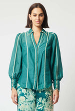Load image into Gallery viewer, ONCE WAS PISCES COTTON SILK SHIRT