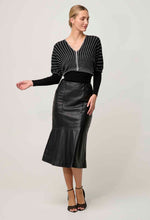 Load image into Gallery viewer, ONCE WAS MABEL LEATHER SKIRT