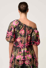 Load image into Gallery viewer, ONCE WAS JUNO ONE SHOULDER TOP ANTHOS LOTOS PRINT