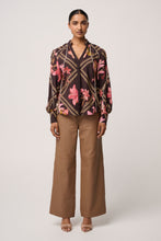 Load image into Gallery viewer, ONCE WAS ILLUSION BLOUSE OBSIDIAN BLOOM