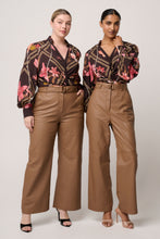 Load image into Gallery viewer, ONCE WAS ILLUSION BLOUSE OBSIDIAN BLOOM