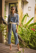 Load image into Gallery viewer, ONCE WAS ASTRA PANT BLUE ASH