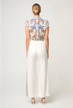 Load image into Gallery viewer, ONCE WAS ZARA TRIM DETAIL PANT IVORY