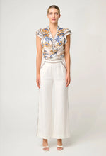 Load image into Gallery viewer, ONCE WAS ZARA TRIM DETAIL PANT IVORY
