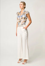Load image into Gallery viewer, ONCE WAS ZARA TRIM DETAIL PANT IVORY