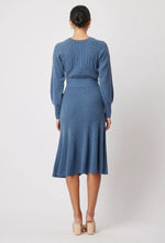 Load image into Gallery viewer, ONCE WAS SHAMMAR EXTRA FINE MERINO COTTON BLEND KNIT DRESS