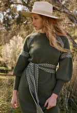 Load image into Gallery viewer, ONCE WAS SIERRA KNIT MIDI DRESS