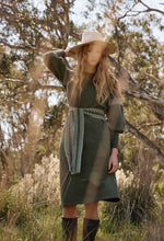 Load image into Gallery viewer, ONCE WAS SIERRA KNIT MIDI DRESS