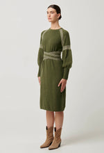 Load image into Gallery viewer, ONCE WAS SIERRA KNIT MIDI DRESS