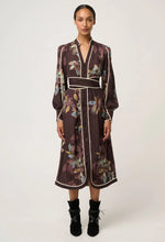 Load image into Gallery viewer, ONCE WAS CAMILLE DRESS EMBER VINES