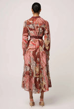 Load image into Gallery viewer, ONCE WAS LILIANA MAXI DRESS CATHEDRAL BOTANIC