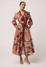 Load image into Gallery viewer, ONCE WAS LILIANA MAXI DRESS CATHEDRAL BOTANIC