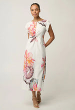 Load image into Gallery viewer, ONCE WAS GENEVA MIDI DRESS NAUTILUS BLOOM