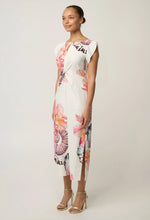 Load image into Gallery viewer, ONCE WAS GENEVA MIDI DRESS NAUTILUS BLOOM