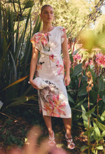 Load image into Gallery viewer, ONCE WAS GENEVA MIDI DRESS NAUTILUS BLOOM