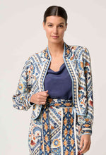 Load image into Gallery viewer, ONCE WAS AURORA REVERSIBLE JACKET PETINOS FLOROS/BLUE ASH
