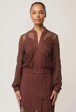 Load image into Gallery viewer, ONCE WAS SOLENE BOMBER ROSEWOOD