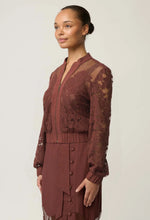 Load image into Gallery viewer, ONCE WAS SOLENE BOMBER ROSEWOOD